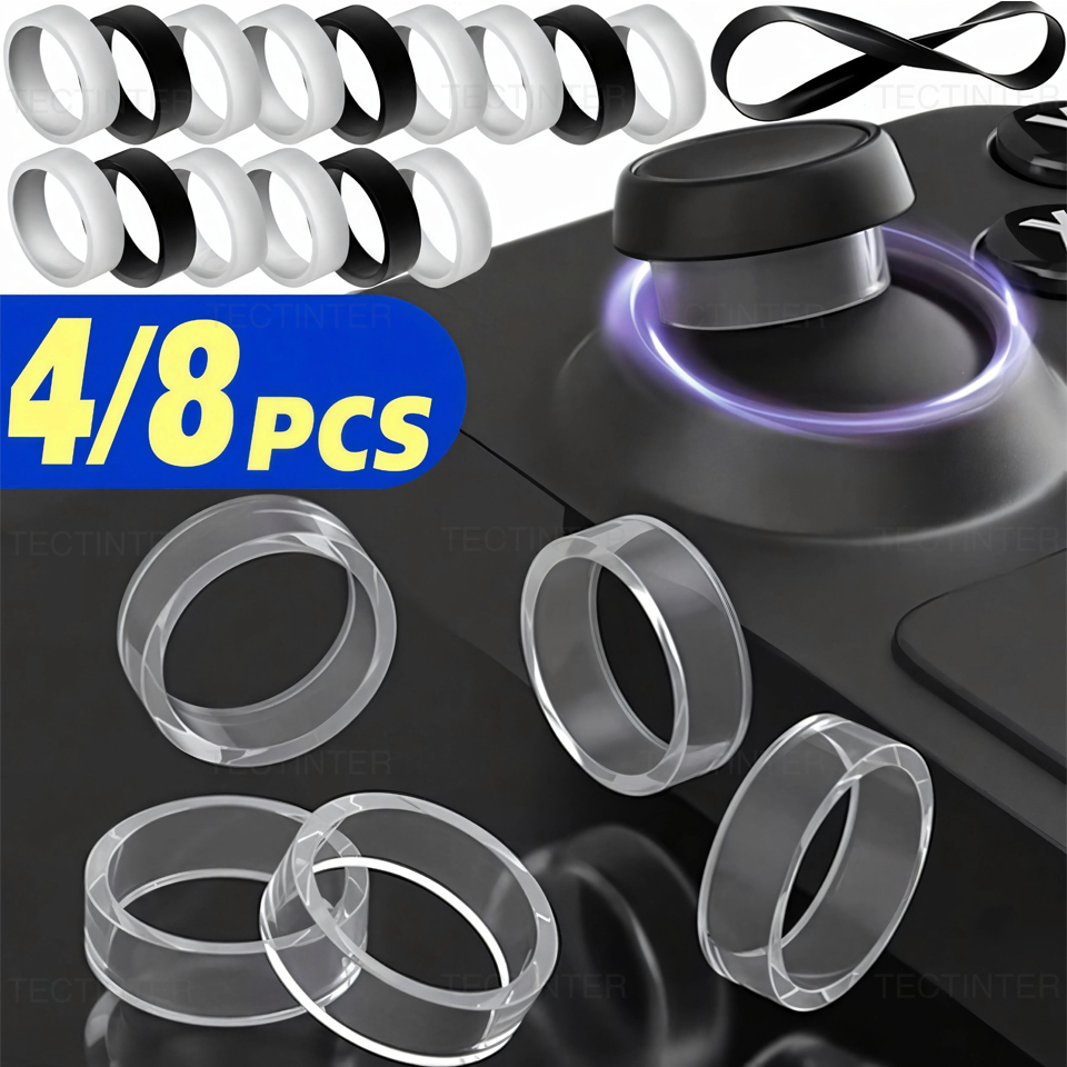 Gaming Console Best - 4/8 قطع حلقات مطاطية واقية مرنة