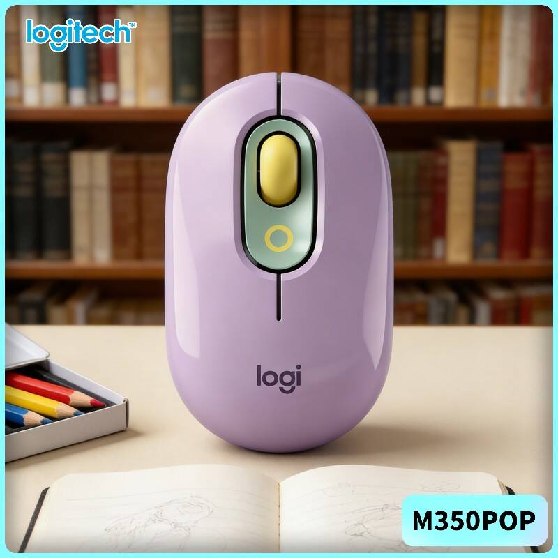 Gaming Console Logitech - فأرة لوجيتك POP صديقة للبيئة مصنوعة