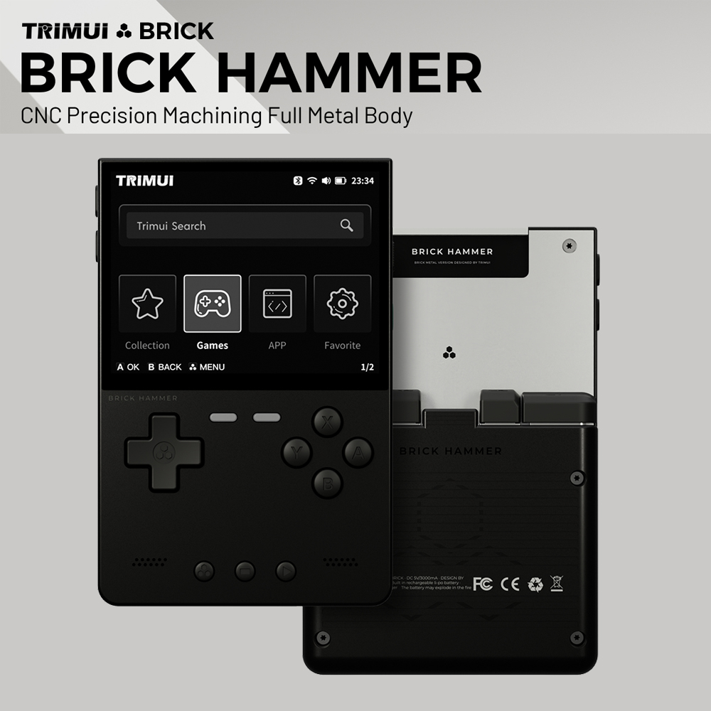 Gaming Console Car - جهاز ألعاب محمول Trimui Brick Hammer