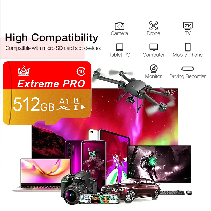 بطاقات SD سريعة بسعة 512 جيجاب - مراجعة Gaming Console And Monitor وسعره