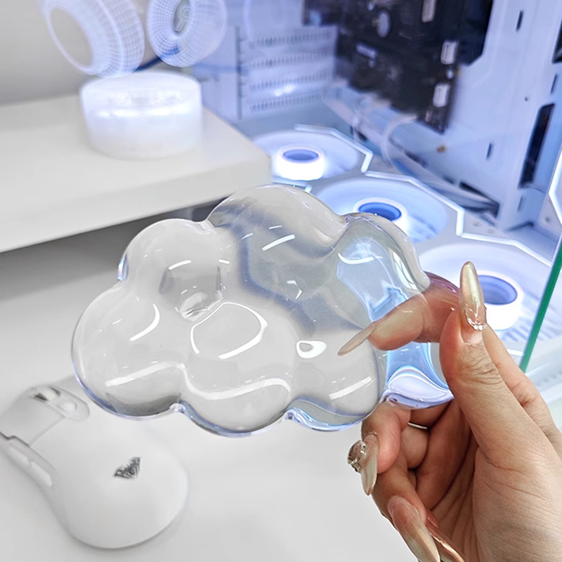 دعم اليد سوار سحابة زرقاء شفاف - مراجعة Gaming Console Cloud وسعره