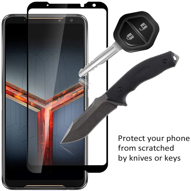 9D الزجاج المقسى ل Asus ROG Ph - مراجعة Gaming Console Mobile وسعره