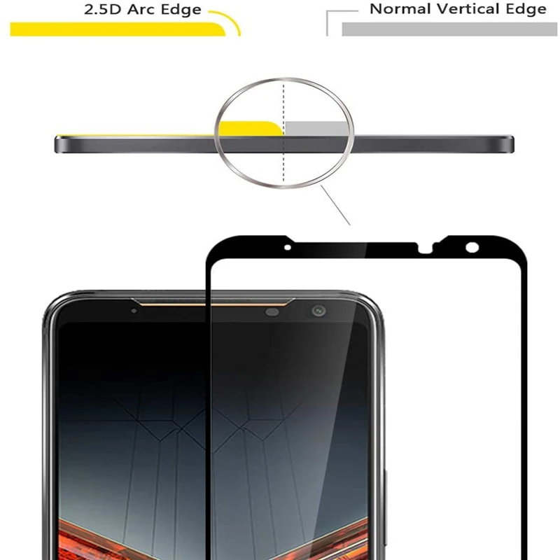 9D الزجاج المقسى ل Asus ROG Ph - مراجعة Gaming Console Mobile وسعره