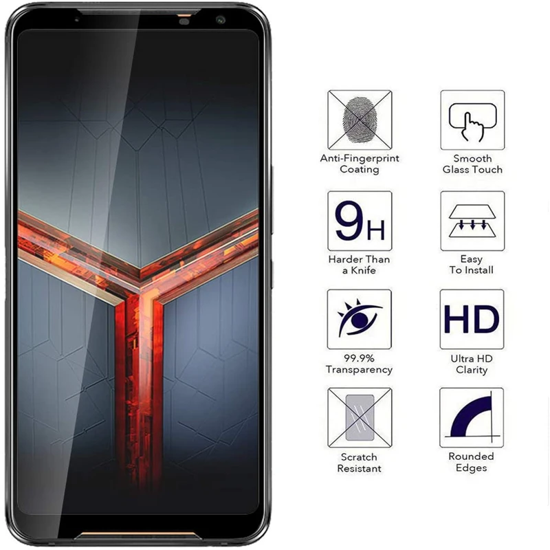 9D الزجاج المقسى ل Asus ROG Ph - مراجعة Gaming Console Mobile وسعره