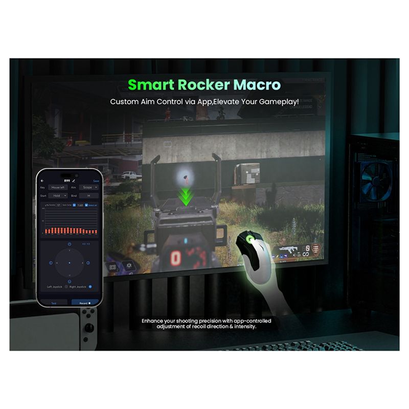 محول لوحة مفاتيح وماوس ABUO-AI - مراجعة Gaming Console Or Pc وسعره