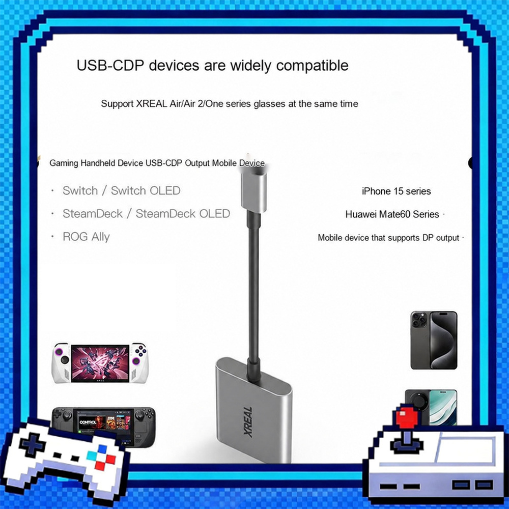 محول XREAL Hub USB-C لنظارات ا - مراجعة Gaming Console Car وسعره