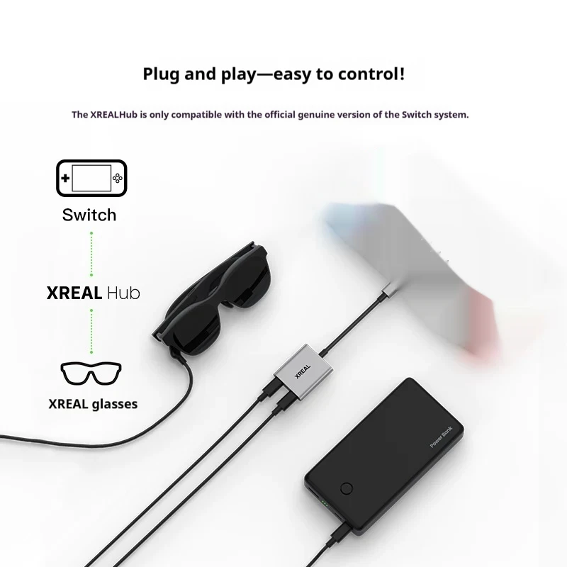 محول XREAL Hub USB-C لنظارات ا - مراجعة Gaming Console Car وسعره