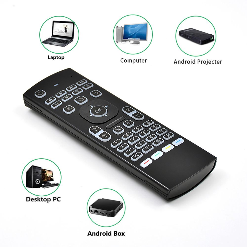 ماوس هوائي بإضاءة خلفية للتحكم - مراجعة Gaming Console Or Pc وسعره