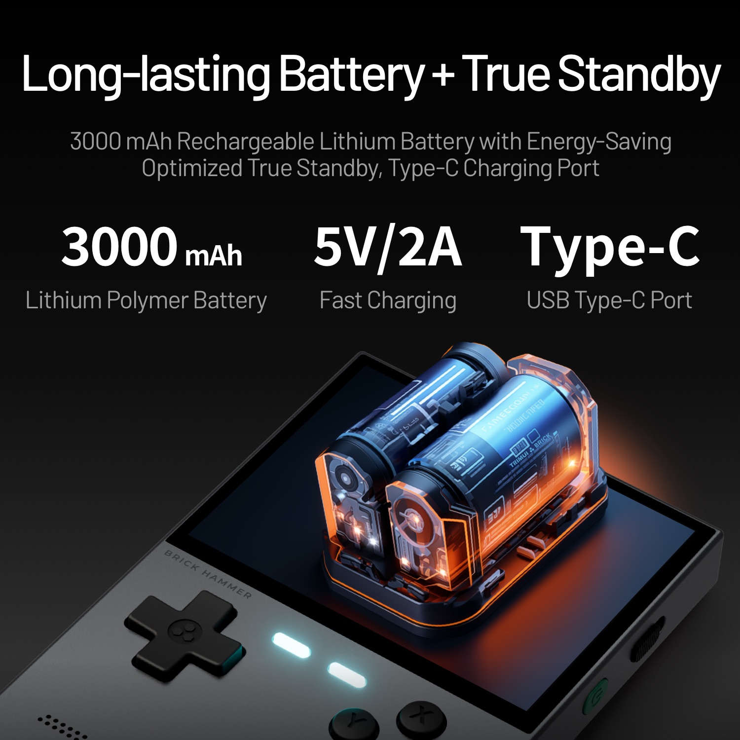 TRIMUI BRICK HAMMER ريترو وحدة - مراجعة Gaming Console Car وسعره