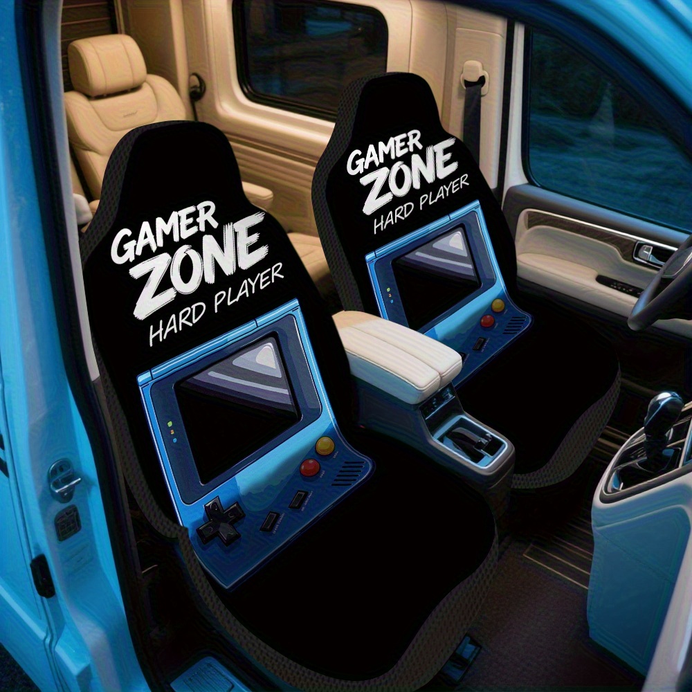 قطعتان، أغطية مقاعد سيارة أنيق - مراجعة Gaming Console Car وسعره