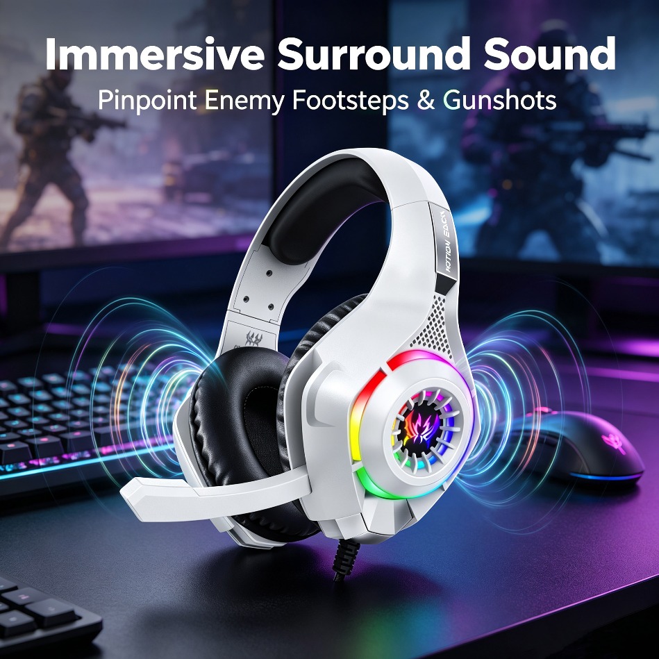سماعة رأس للألعاب مع ميكروفون  - مراجعة Gaming Console Or Pc وسعره