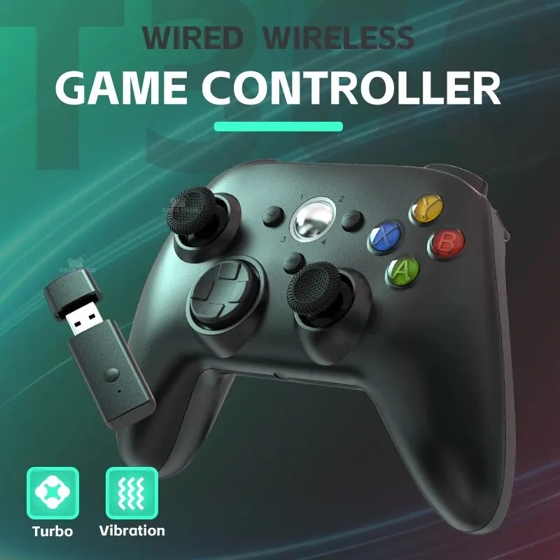 وحدة تحكم لاسلكية وسلكية USB ل - مراجعة Gaming Console Or Pc وسعره