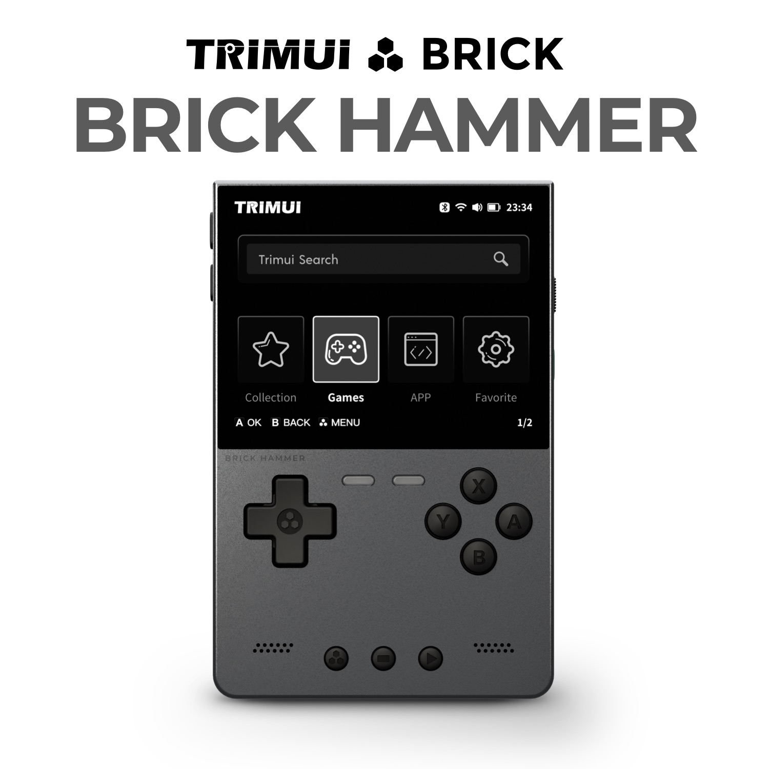 جهاز ألعاب محمول Trimui Brick  - مراجعة Gaming Console Car وسعره