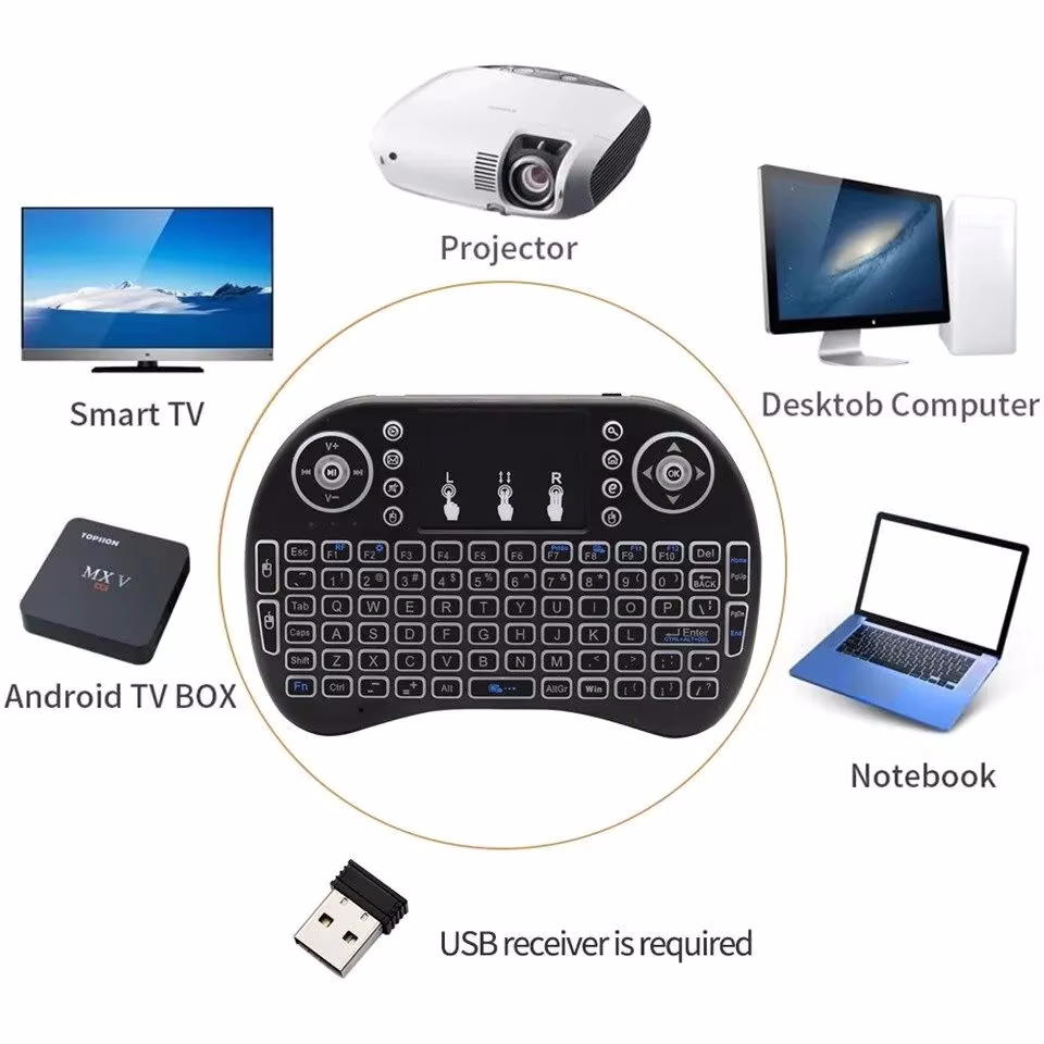 لوحة مفاتيح لاسلكية مع ماوس هو - مراجعة Gaming Console Or Pc وسعره